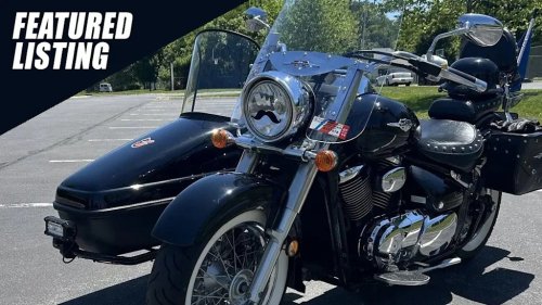 Suzuki, 2008 Suzuki Boulevard C50T with Sidecar for Sale