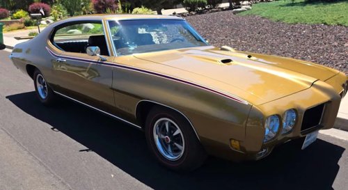1970 Pontiac GTO For Sale From Vicari Auction Is a Granada Gold Keeper