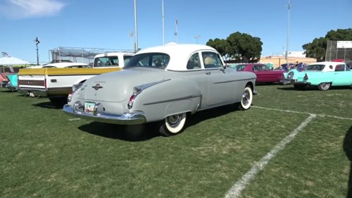 Man Spent Nine Years Restoring This 1950 Oldsmobile Rocket 88