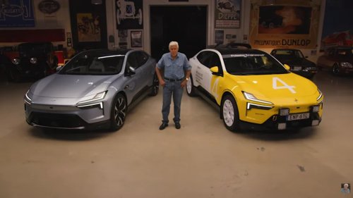 SUV, Jay Leno Goes Off-Road In 544-HP Electric SUV