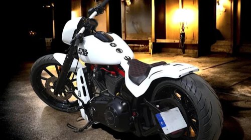 This Star Wars-Inspired Harley Might Be The Coolest Bike You See This Week
