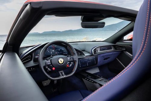 View Interior Photos of the 2027 Ferrari Amalfi Spider