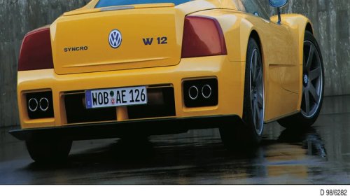 Volkswagen, Bugatti, This Little-Known Volkswagen Concept Inspired Bugatti's Most Iconic Car