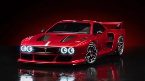 Koenigsegg, Lancia, Koenigsegg Developed a 1,000-HP V8 for This Lancia Lookalike Hypercar