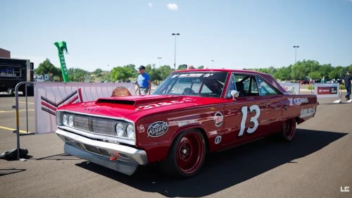 Dodge, 833-HP Hellcat-Swapped Dodge Coronet R/T Makes Its Way Up Pikes Peak