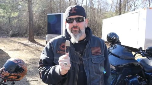 If You See A Biker Wearing A Giant Safety Pin, This Is May Be Why