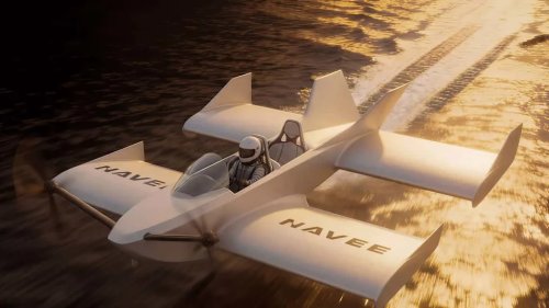 This Chinese E-Scooter Company Just Built A Ground-Effect Aircraft. No, Really
