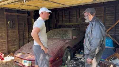 83-Year-Old Reunites With His Firebird After It's Been Parked For 3 Decades