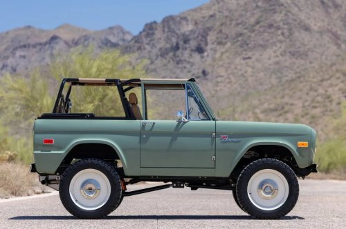 Ford, Ford Bronco, Coyote-Powered 1972 Ford Bronco Restomod Is for Sale on Bring a Trailer