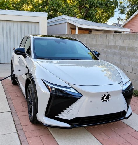 Test Driving The Electric 2026 Lexus RZ 550e F Sport