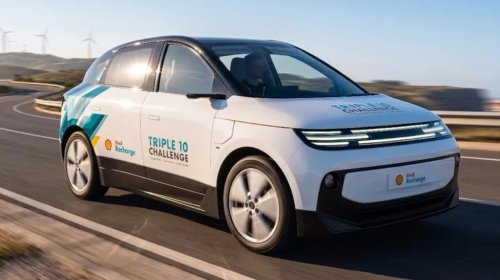 Hatchback, Shell Built An EV Hatchback Concept To Show Off Fast-Charging Tech, And It Actually Looks Great Too