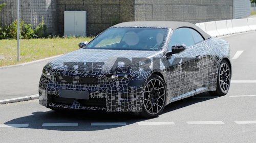 BMW, Spied: BMW i4 Convertible Confirms EV Droptops Are Going Mainstream