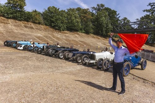 120 Grand Prix Racers Celebrate a Century of the British Grand Prix at Brooklands