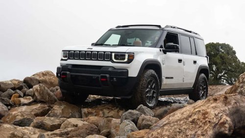 The Jeep Recon Was Driven On The Highway Until It Died. Its Range Fell Short