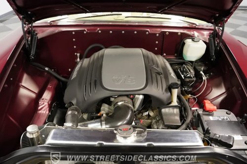 Plymouth, 1957 Plymouth Belvedere Convertible Restomod Blends Classic Fins With Modern HEMI Power
