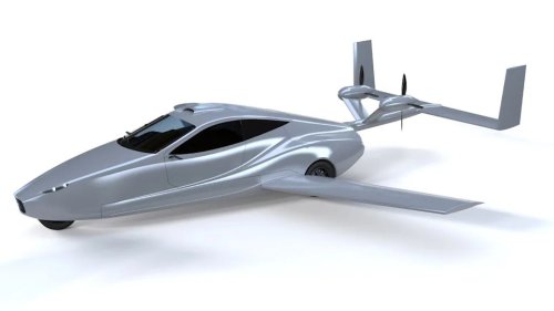 Flying sports car hides its wings as production gets closer