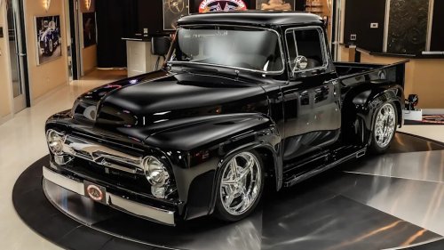 This Stunning 1956 Ford F-100 Restomod Is For Sale... But You Better Have Deep Pockets