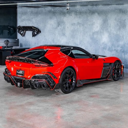 Mansory USA Dressed a Ferrari 12Cilindri in Forged Carbon and Left the V12 Alone