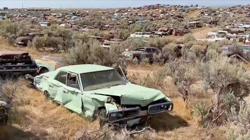 8,600-Acre Wildfire Decimates Massive Idaho Salvage Yard With 8,000 Cars