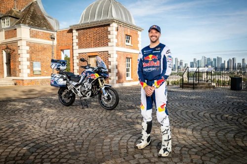 Triumph Rider Attempts Round-the-World Motorcycle Record