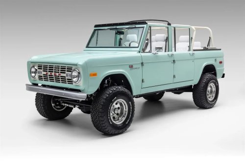 Ford, Ford Bronco, Mark Wahlberg’s Custom 1974 Ford Bronco Heads to Auction With 460 HP Coyote V8 and Serious Celebrity Appeal