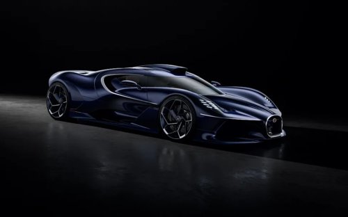 Bugatti’s Newest One-Off is a 1,600-HP Bolide for the Road: “A Sculpture of Speed”