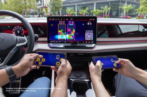 Tetris Fits Inside The 2027 Volkswagen Atlas With In-Car Gaming