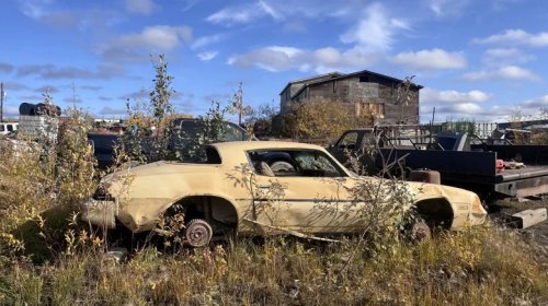 Here's The Coolest Car I Found At A Junkyard On Top Of The World