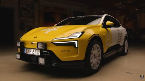 SUV, Jay Leno Goes Off-Road In 544-HP Electric SUV