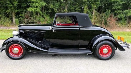 Ford, 1934 Ford Cabriolet Street Rod Heads to the Block at Swafford Auction Group