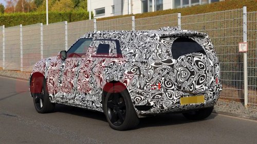 Land Rover, Rover, Baby Defender Sport Spied With An Iconic Land Rover Feature