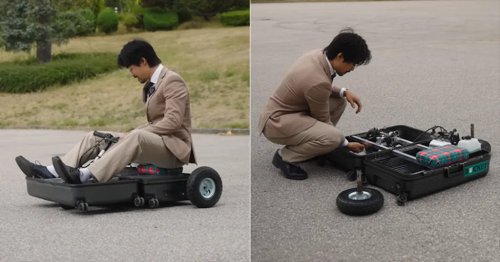 Someone Rebuilt the Mazda Suitcase Car – and It Actually Works