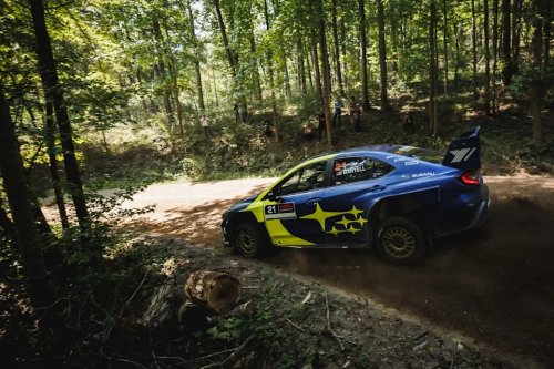 Sitting Shotgun in Subaru’s Open-Class Rally Car Is the Ultimate Thrill Ride