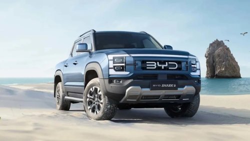BYD, PHEV, BYD's PHEV Pickup Just Landed In The U.K. But Americans Still Can't Have It