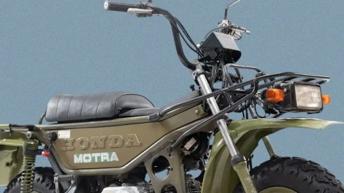 This Rare JDM Honda Moto Pairs Rider-Friendly Manners with Pickup-Like Utility
