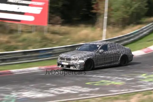 2028 BMW M5 Spied Wearing Its New Face