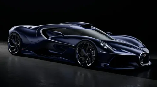 One-Off Bugatti Destrier Is A Pure Design Exaggeration Based On The Extreme Bolide Track Car