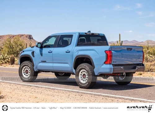 Toyota Tundra, Toyota, Ford, The Tundra TRD Hammer Is Toyota's Answer to Ford's Raptor and a New Off-Road Truck Worth Waiting For