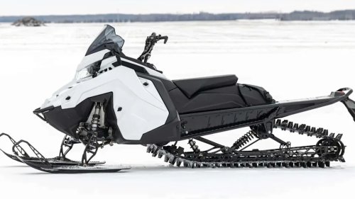 Polaris Made A Stealth Snowmobile Because Apparently That’s A Thing Now