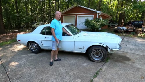 1968 Mustang Coupe Was Parked 50 Years Ago — Can It Be Brought Back To Life