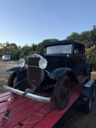 1931 Chevrolet Independence Sport Coupe Rumble Seat Barn Find Surfaces in California