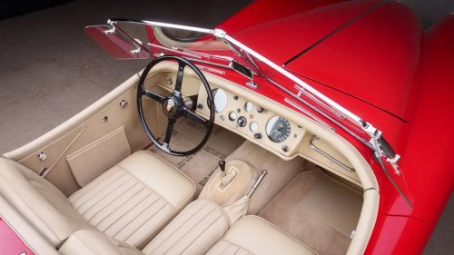 Jaguar, 1955 Jaguar XK140 Roadster at $50,000 With 1 Day Left on BAT, SE Specification