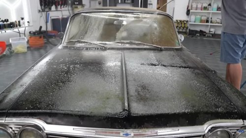 Forgotten 1964 Impala SS 409 Gets Cleaned For The First Time in 18 Years