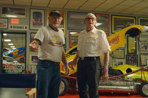 You're Never Too Old to Drive a 200-mph Rocket Go-Kart