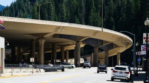 Wallace, Idaho Held A Funeral For The I-90 Highway's Last Stoplight