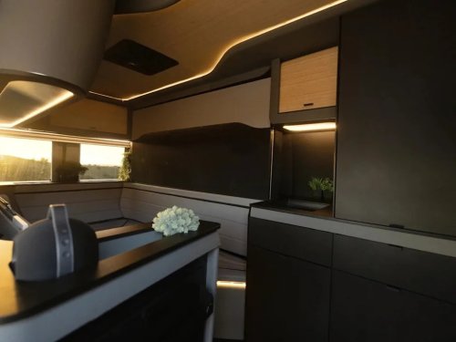 Buckley’s Slick Sprinter Van Taps 3D Printing for a Lighter, More Refined Camper Rig