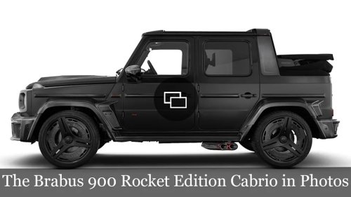 Brabus’s New Convertible G-Wagen Can Churn Out Nearly 900 HP