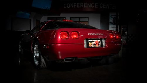 Michael Jordan’s “I’m Back” Corvette Is Now On Display For Fans To See