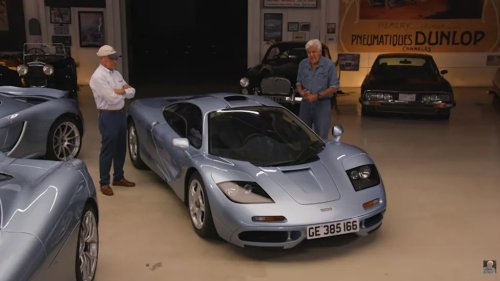 Jay Leno Drives The GMA T.50 — Calls It The World's Greatest Miata
