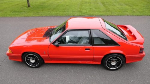 Here's Why The Rare 1993 Mustang SVT Cobra R Is So Valuable Today